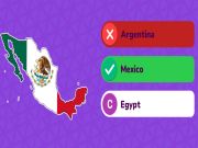 Xogo Adiviña o país en liña