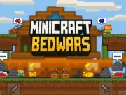 Xogo Bedwars de Minecraft en liña