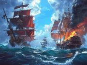 Xogo Buques piratas: construír e loitar en liña