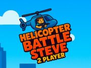 Xogo Batalla en helicóptero Steve 2 xogador en liña