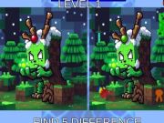 Xogo Diferenza de polo de lava minecraft en liña