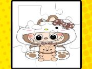 Xogo Labubu Jigsaw Puzzles for Kids Game en liña