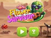 Xogo Sobrevivente de flores en liña