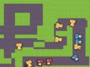 Xogo Dino Defensa 2d en liña