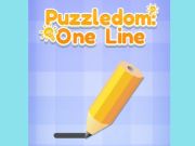 Xogo Puzzledom: unha liña en liña