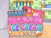 Xogo Diario Maggie: Waffle de xeado en liña