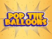 Xogo Pop o globo en liña