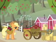 Xogo A miña colleita de mazá de Apple Little Pony Applejack en liña