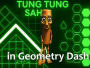 Xogo Tung Tung Sahur en Geometry Dash en liña