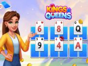 Xogo Kings and Queens Solitaire Tripeaks en liña