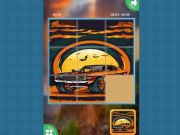 Xogo Monster Truck Puzzles deslizantes en liña