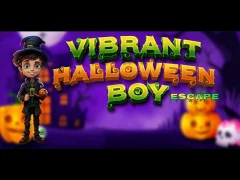 Xogo Vibrant Halloween Boy Escape en liña