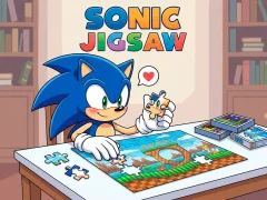 Xogo Sonic Jigsaw en liña