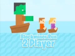 Xogo Blockminer Run  2 player en liña