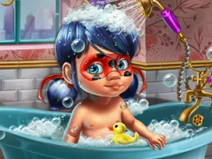 Xogo Ladybug Baby Shower Care en liña