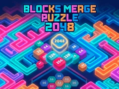 Xogo Blocks Merge Puzzle 2048 en liña