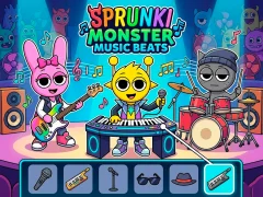 Xogo Sprunki Monster Music Beats en liña