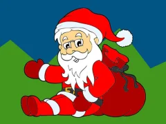 Xogo Santa Claus Coloring Book en liña