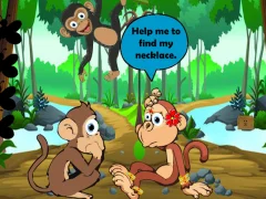 Xogo Find The Monkey Necklace en liña