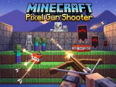 Xogo Minecraft Pixel Gun Shooter en liña