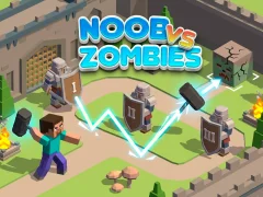 Xogo Noob vs Zombies en liña