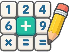 Xogo Math Crossword Puzzle Genius Edition en liña