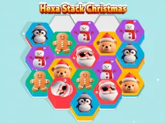 Xogo Hexa Stack Christmas en liña