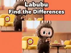 Xogo Labubu Find the Differences en liña
