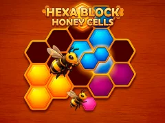Xogo Hexa Block: Honey Cells en liña