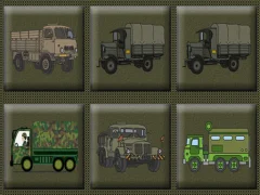 Xogo Army Trucks Memory en liña