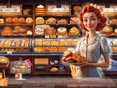 Xogo Hidden Objects Bakery en liña