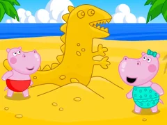 Xogo Hippo Beach Adventures en liña