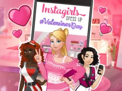 Xogo Instagirls: Valentine Dress Up en liña
