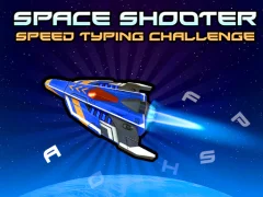 Xogo Space Shooter: Speed Typing Challenge en liña