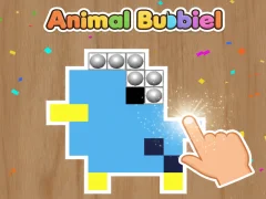Xogo Animal Bubble Pixel en liña