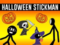 Xogo Halloween Stickman en liña