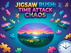 Xogo Jigsaw Rush Time Attack Chaos en liña