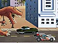 Xogo T Rex Rampage Prehistoric Pizza en liña