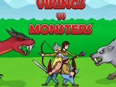 Xogo Vikings vs Monsters en liña