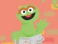 Xogo 123 Sesame Street: Oscar's Trash Launch en liña