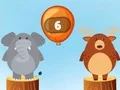 Xogo Jungle Balloons Subtraction en liña