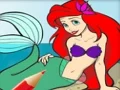Xogo Princess Mermaid Coloring Game en liña