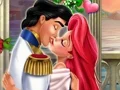 Xogo Mermaid Princess Mistletoe Kiss en liña