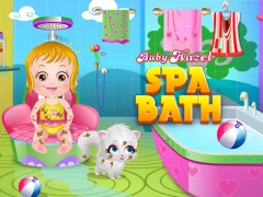 Xogo Baby Hazel Spa Bath en liña