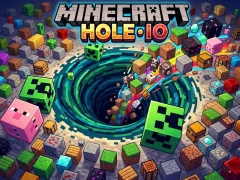 Xogo Minecraft Hole IO en liña