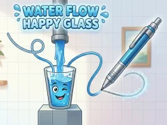 Xogo Water Flow Happy Glass en liña