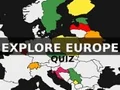 Xogo Location of European Countries Quiz en liña