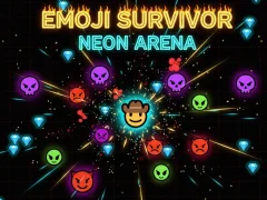 Xogo Emoji Survivor - Neon Arena en liña
