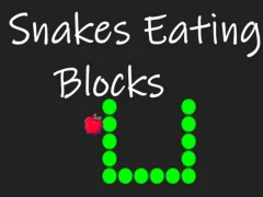 Xogo Snakes Eating Blocks en liña