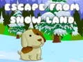 Xogo Escape From Snow Land en liña
